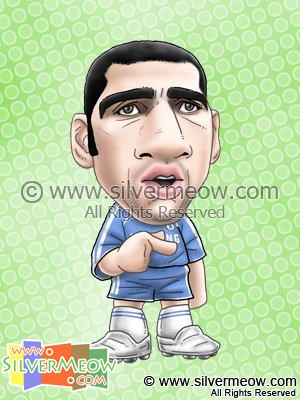 Soccer Player Caricature - Tal Ben Haim (Chelsea)
