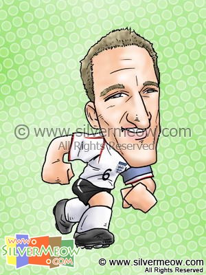 足球球星肖像漫畫 - 泰利 (英格蘭)