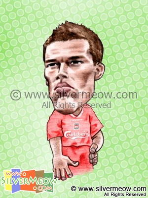 足球球星肖像漫畫 - 芬倫 (利物浦)
